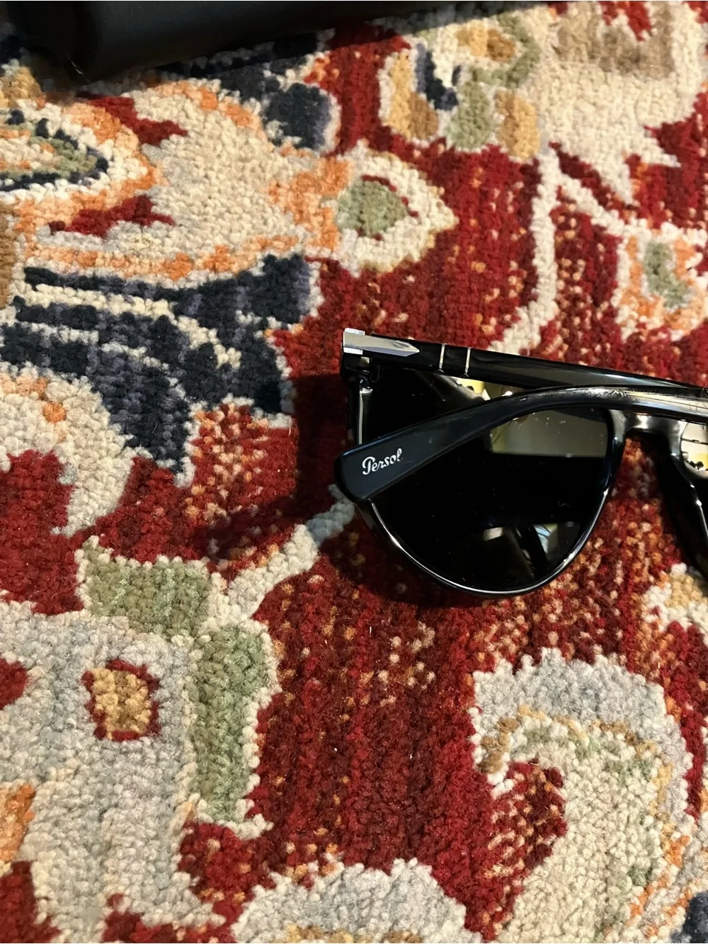 Persol 3301-S Sunglasses Black Unisex - Picture 5 of 8